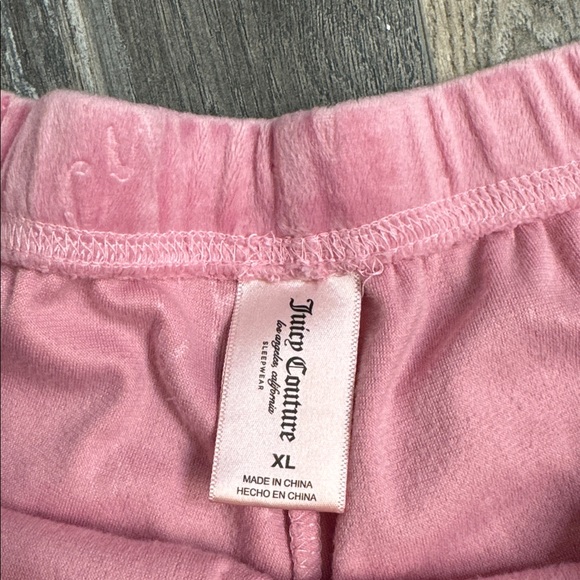 Juicy Couture Pink Velvet Pajama Set - Picture 3 of 7